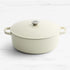 Wolstead Endure+ Enamel Cast Iron Shallow Casserole 30cm - 3.5L Ivory