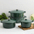 Wolstead Endure+ Enamel Cast Iron Shallow Casserole 30cm - 3.5L Hunter