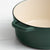 Wolstead Endure+ Enamel Cast Iron Shallow Casserole 30cm - 3.5L Hunter