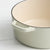 Wolstead Endure+ Round Enamel Cast Iron Casserole 21cm - 2.5L Ivory
