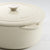 Wolstead Endure Round Enamel Cast Iron Casserole 26cm - 5L Ivory