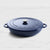 Wolstead Endure Round Enamel Cast Iron Shallow Casserole 30cm - 3.5L Navy