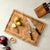 Wolstead Herringbone Acacia Chopping Board 50x35cm
