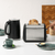 Wolstead Instant Electric Kettle and Toaster Pack Black