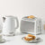 Wolstead Instant Electric Kettle and Toaster Pack White