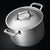 Wolstead Pro Steel Triply Stainless Steel Stockpot with Lid 24cm - 6.5L