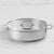 Wolstead Steeltek Ultra Stainless Steel Chef's Pan with Lid 32cm