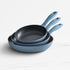 Wolstead Stonetek Ultra 3pc Frypan Set Denim