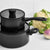 Wolstead Stonetek Ultra 4pc Cookware Set Black