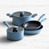 Wolstead Stonetek Ultra 4pc Cookware Set Denim