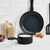 Wolstead Stonetek Ultra Milk Pan 14cm - 1L Black