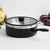 Wolstead Stonetek Ultra Saute Pan with Steamer 28cm Black