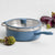 Wolstead Stonetek Ultra Saute Pan with Steamer 28cm Denim