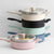 Wolstead Stonetek Ultra Saute Pan with Steamer 28cm Dusty Pink
