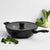 Wolstead Stonetek Ultra Wok with Lid 32cm Black