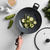 Wolstead Stonetek Ultra Wok with Lid 28cm Black