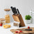 Wolstead Calibre 6pc Knife Block Set