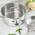 Wolstead Steeltek Ultra 6pc Stainless Steel Cookware Set