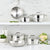 Wolstead Steeltek Ultra 6pc Stainless Steel Cookware Set
