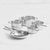 Wolstead Steeltek Ultra 6pc Stainless Steel Cookware Set