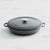 Wolstead Endure Round Enamel Cast Iron Shallow Casserole 30cm - 3.5L Grey