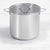 Wolstead Steeltek Stainless Steel Stockpot w/ Lid 30cm - 19L