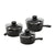 Wolstead Stonetek 10pc Non Stick Cookware Set