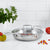 Wolstead Glass Lid with Silver Rim 28cm