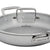 Wolstead Superior Steel Saute Pan with Lid 28cm